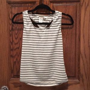 Max Studio striped tank